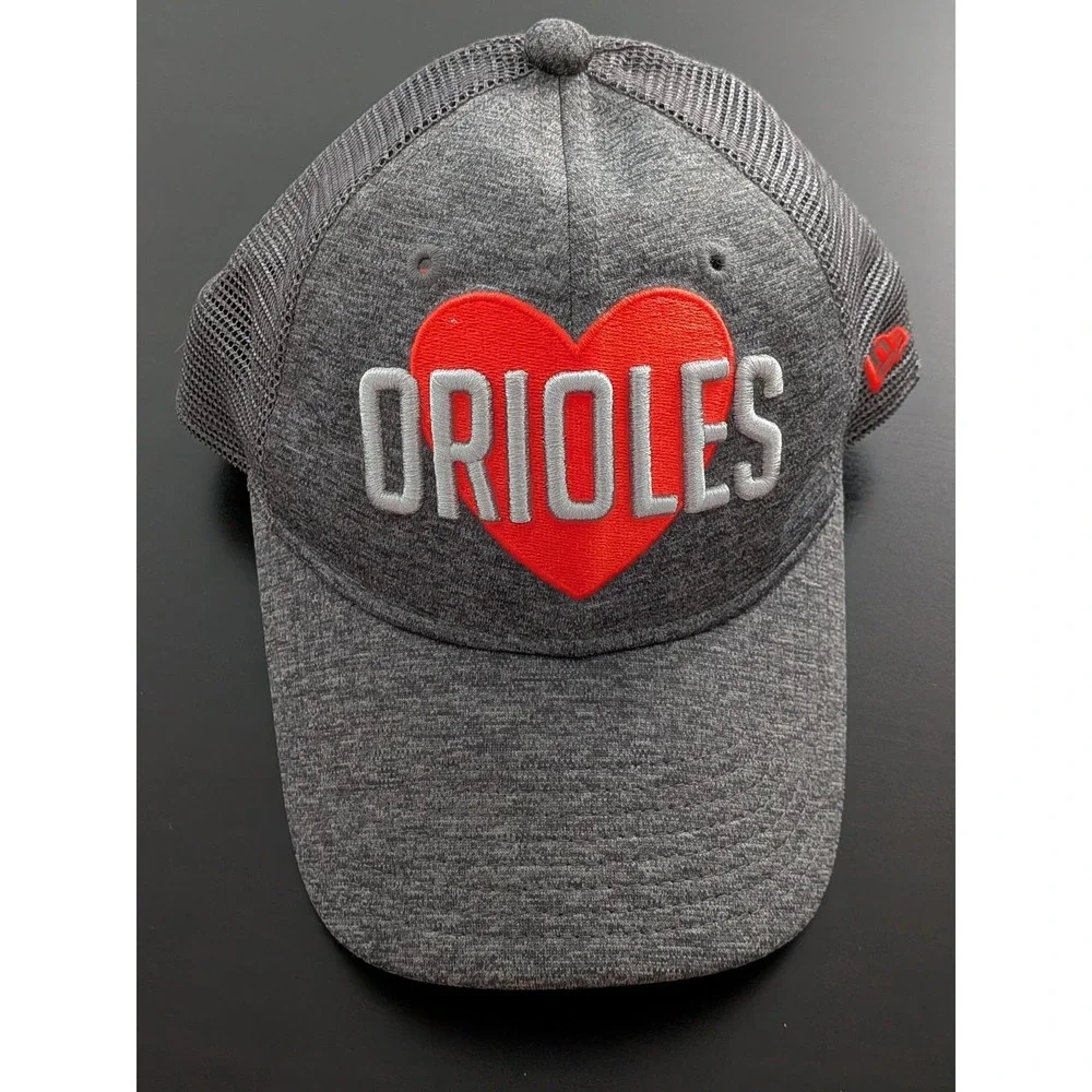 Baltimore Orioles LOVE ORIOLES New Era 9Twenty Mesh Baseball Snapback OSFM Women